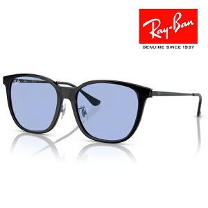 RayBan レイバン サングラス メガネフレーム 55□17 ブラック ブルー RB4333D 674680 クロス付き レイバン純正メガネケース付き 国内正規品