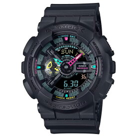 腕時計 カシオ G-SHOCK GA-110MF-1AJF メンズ クロノグラフ ワールドタイム ブラック 正規品