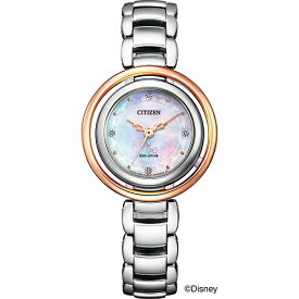 腕時計 シチズン エル CITIZEN L ディズニーコレクション DISNEY MARIE 限定モデル EM0665-57W エコドライブ レディース ダイヤモンド 正規品