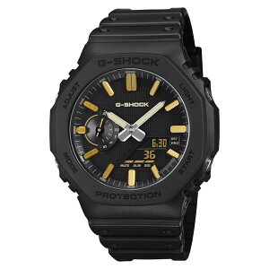 �r���v �J�V�I G-SHOCK GA-2100LXB-1A9JF LUXE BLACK �����Y �J�[�{���R�A�K�[�h�\�� ���K�i