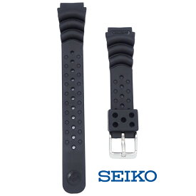 時計ベルト 18mm セイコー SEIKO ダイバーズウォッチ用 ウレタンバンド DB71BP 正規品【送料無料　ネコポスにて発送】