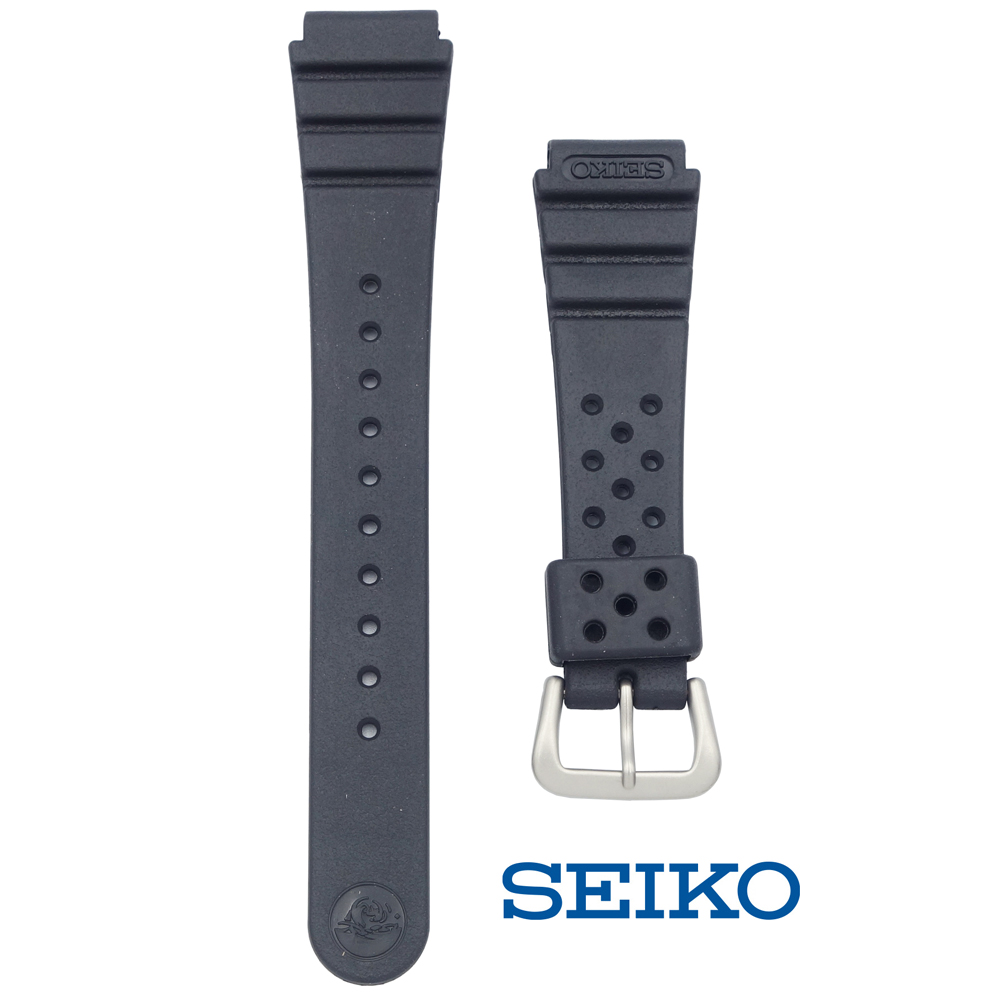 ダイバーウォッチにぴったり SEIKO 奉呈 正規激安 のウレタンバンド 格安にて販売しています セイコー 時計ベルト 19mm 正規品 DAL3BP バンド 送料無料 ネコポスにて発送 ウレタン