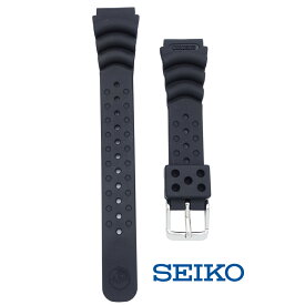 腕時計 ベルト 19mm セイコー SEIKO ダイバーズウォッチ用 ウレタンバンド DB72BP 正規品【送料無料　ネコポスにて発送】