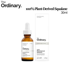 [ジオーディナリー] The Ordinary 100% Plant-Derived Squalane 30ml/100% プラントディライヴスクアラン 30ml/Squalane/ビュッフェ/ビタミンC/グリコール酸/ナイアシンアミド10%＋ジンク1%/美容液