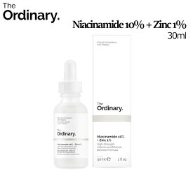 [ジオーディナリー] The Ordinary Niacinamide 10% + Zinc 1% 30ml/ナイアシンアミド10％＋ジンク1% 30ml/Squalane/ビュッフェ/ビタミンC/グリコール酸/ナイアシンアミド10%＋ジンク1%/美容液