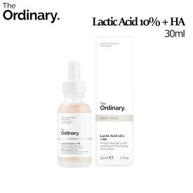 [ジオーディナリー] The Ordinary Lactic Acid 10% + HA 30ml/ラクティクアシッド10% + HA 30ml/Squalane/ビュッフェ/ビタミンC/グリコール酸/ナイアシンアミド10%＋ジンク1%/美容液