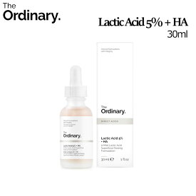 [ジオーディナリー] The Ordinary Lactic Acid 5% + HA 30ml/ラクティクアシッド5% + HA 30ml/Squalane/ビュッフェ/ビタミンC/グリコール酸/ナイアシンアミド10%＋ジンク1%/美容液