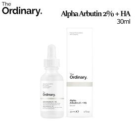 [ジオーディナリー] The Ordinary Alpha Arbutin 2% + HA 30ml/アルファアルブチン2%＋HA 30ml/Squalane/ビュッフェ/ビタミンC/グリコール酸/ナイアシンアミド10%＋ジンク1%/美容液