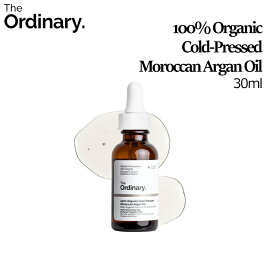 [ジオーディナリー] The Ordinary 100% Organic Cold-Pressed Moroccan Argan Oil 30ml/オーガニック コールドプレス モロカン アルガンオイル 30ml/Squalane/ビュッフェ/ビタミンC/グリコール酸/ナイアシンアミド10%＋ジンク1%/美容液