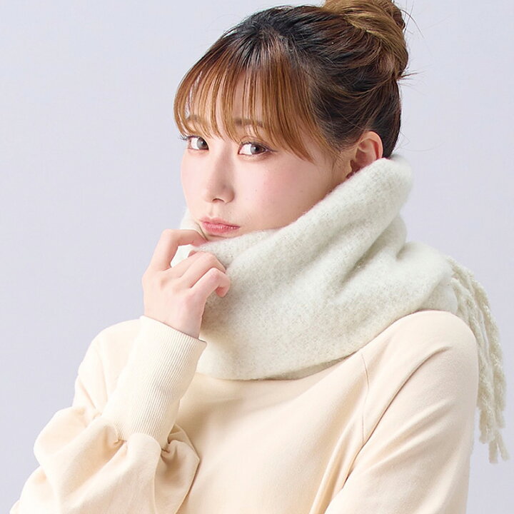 楽天市場】【2点以上購入＆クーポン利用で15%OFF】ボリューム マフラー 