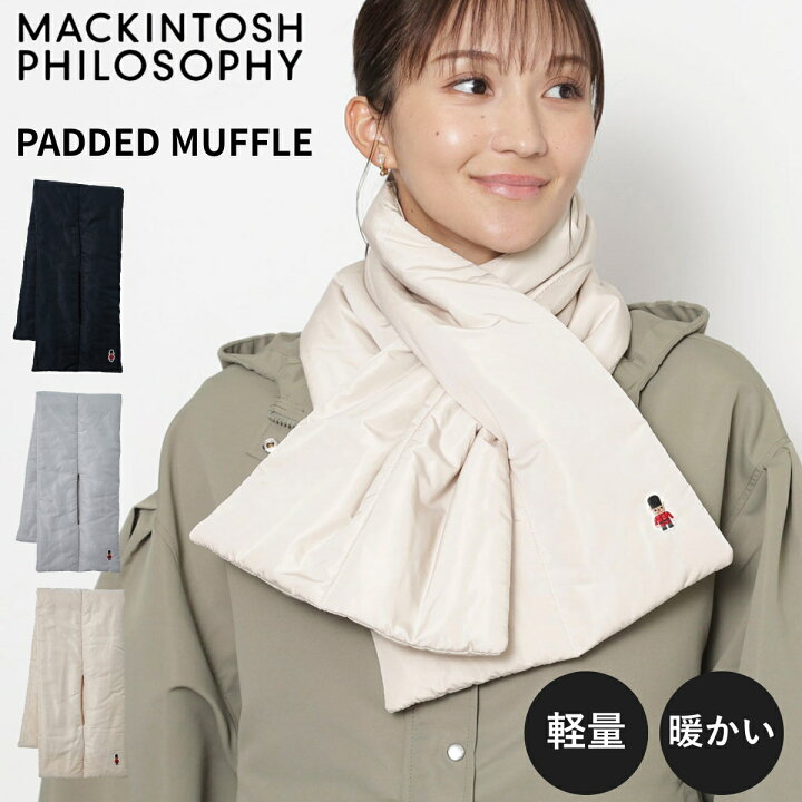 楽天市場】マッキントッシュフィロソフィー 中綿 ダウンマフラー プチ 