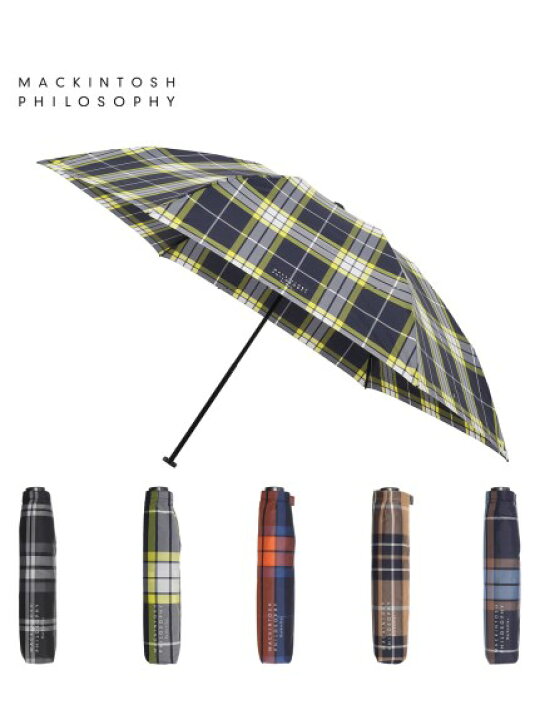 楽天市場 Mackintosh Philosophy マッキントッシュ フィロソフィー 雨傘 マッキントッシュ フィロソフィー バーブレラ チェック 折りたたみ傘 レディース メンズ 男女兼用 公式ムーンバット Uv Moonbat Official Shop