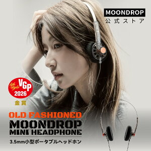 �����J Moondrop Old Fashioned ���^ �|�[�^�u�� �L�� �w�b�h�z�� �y�� �J���^ ���g���I���C���[�w�b�h�z�� 0.78mm 2pin 3.5mm�@USB Type-C�w�b�h�z���@ 40mm�_�C�i�~�b�N�h���C�o�[