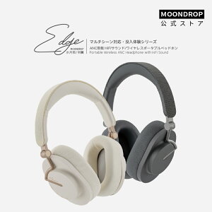 J Moondrop H - Edge CX wbhz Bluetooth 5.4 nCubhmCYLZO ő49ԉyĐ 40mm_Ci~bNhCo[ 5[d4ԍĐ A~wbho