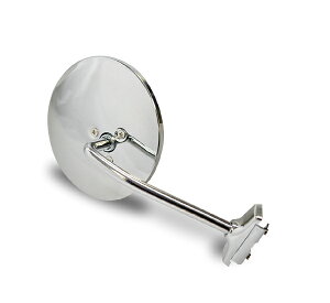 N[ Nv I ~[ Chrome Clamp-on Mirror