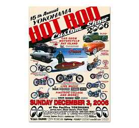 15th HOT ROD・Custom Show 2006 ポスター