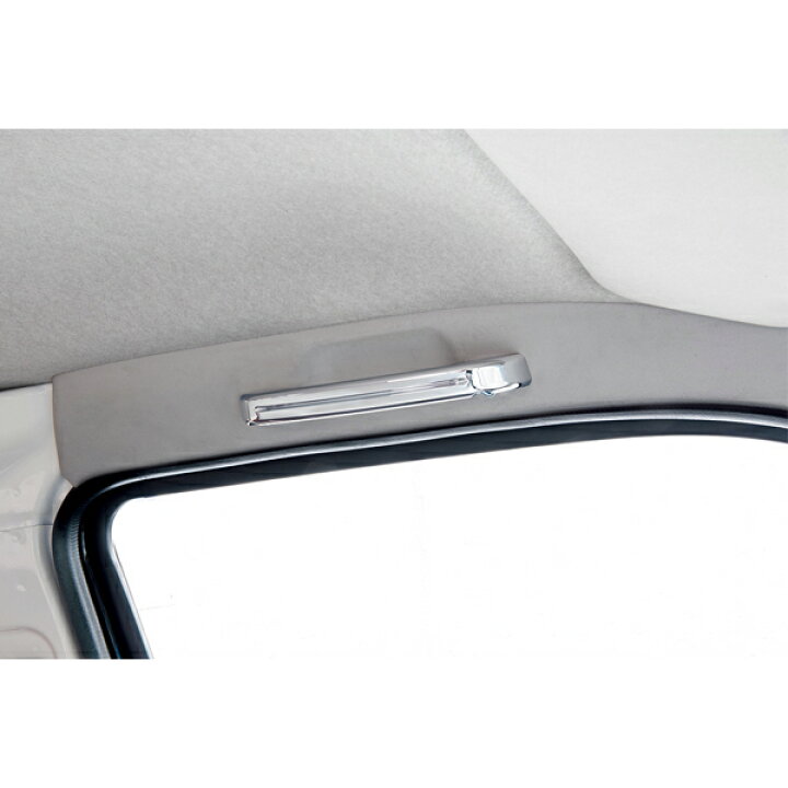 １着でも送料無料 ハイエース 0系 ビレットアシストグリップ ブラックポリッシュ Fucoa Cl