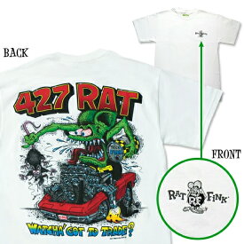 Rat Fink (ラット フィンク) モンスター Tシャツ "427 Rat Shirt"