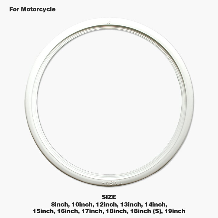 楽天市場】ホワイトリボンバイク用 : MOONEYES