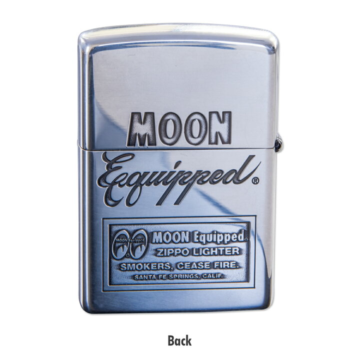 楽天市場】ムーンアイズ MOON Equipped Zippo (ジッポ) ライター 