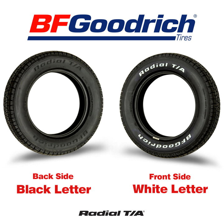 楽天市場】BFグッドリッチ ラジアル T/A タイヤ P215/60R15 93S RWL 