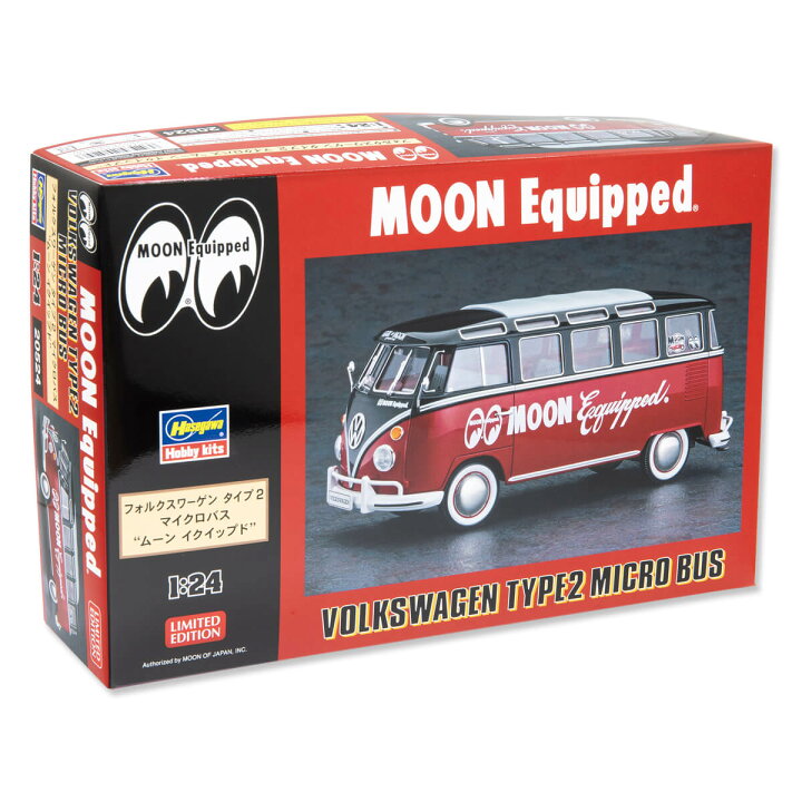 楽天市場】ムーンアイズ 1/24 Model Car MOON Equipped VW T-2 