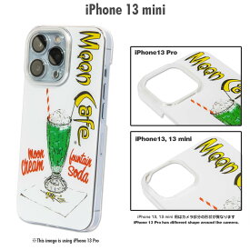 ムーンアイズ MOON Cafe クリームソーダ iPhone 13 mini ハードケース