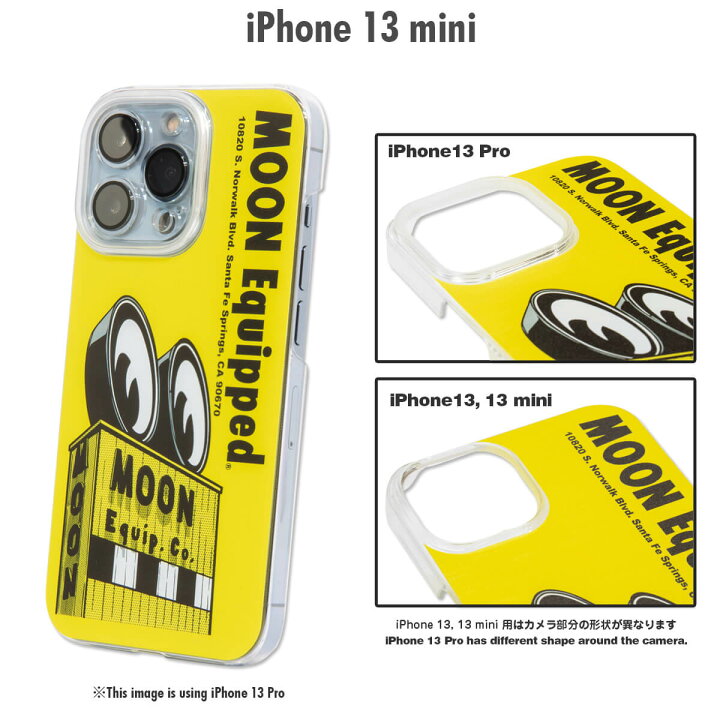 楽天市場 ムーンアイズ Moon Equip Co Sign Iphone 13 Mini ハードケース Mooneyes