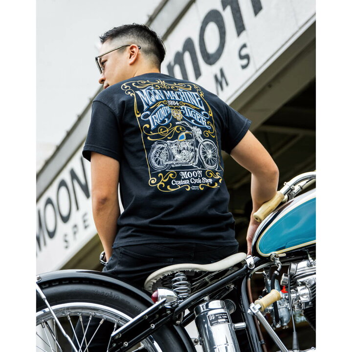 楽天市場】ムーンアイズ MOON Machine Tシャツ : MOONEYES