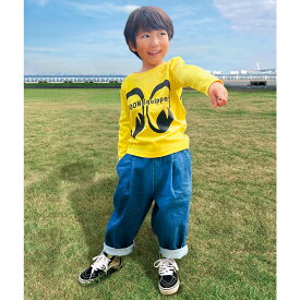 【30%OFF】ムーンアイズ キッズ MOON Equipped ロングスリーブ Tシャツ