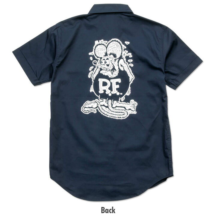 楽天市場】ラットフィンク Rat Fink ショート スリーブ ワークシャツ 