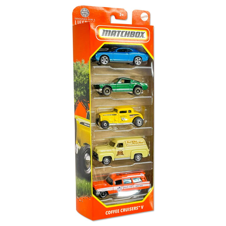 マッチボックス スーパーファスト ミニカー 5台セット