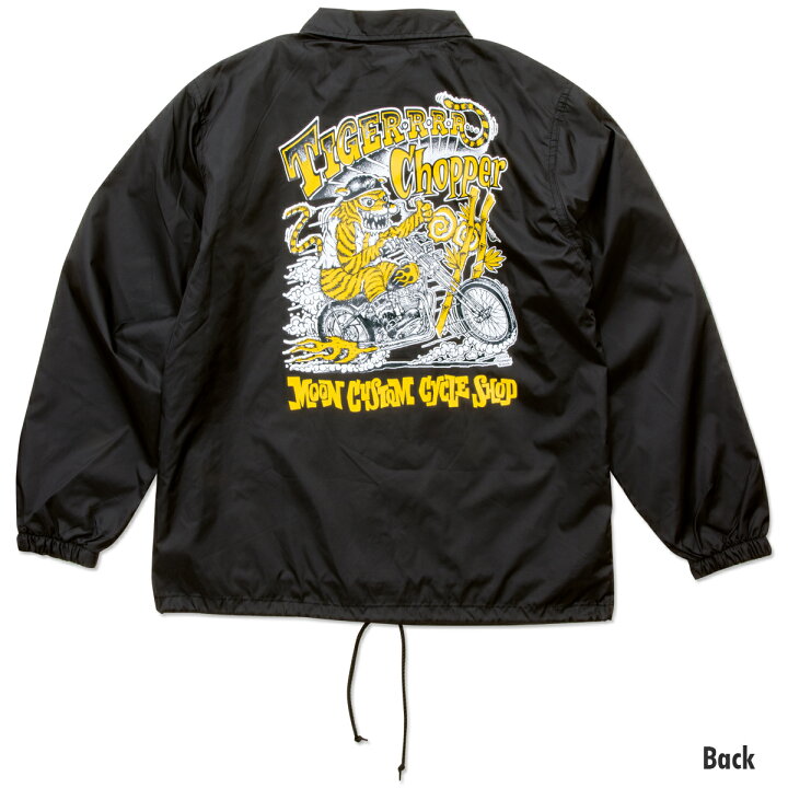 楽天市場】ムーンアイズ MCCS Tiger Chopper コーチ ジャケット : MOONEYES