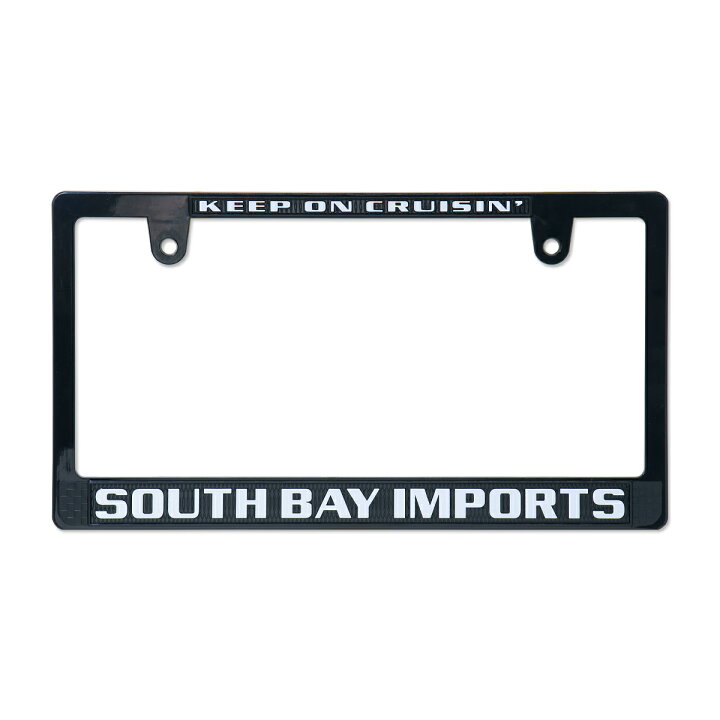 楽天市場】ナンバーフレーム SOUTH BAY IMPORTS ライセンス プレート 