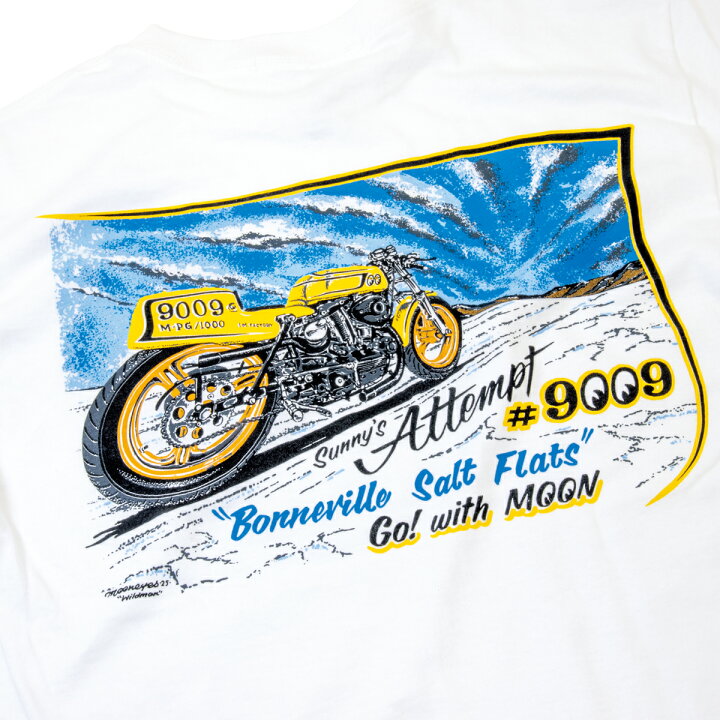 楽天市場】ムーンアイズ Bonneville #9009 Tシャツ : MOONEYES