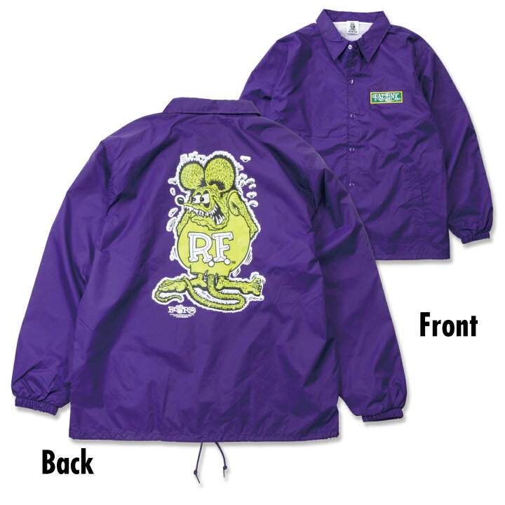 楽天市場】ラットフィンク Rat Fink コーチ ジャケット : MOONEYES