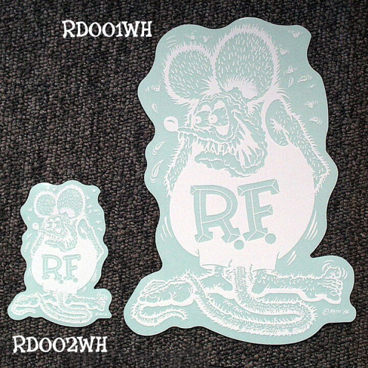 楽天市場 Rat Fink ラット フィンク デカール S 8 5 5cm Mooneyes