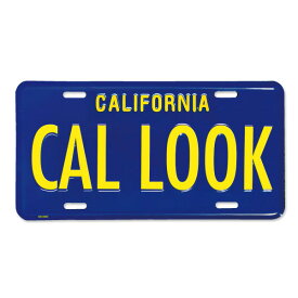 カリフォルニア ライセンス プレート CAL LOOK