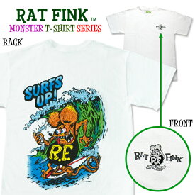 Rat Fink (ラット フィンク) モンスター Tシャツ "Surf Up !"