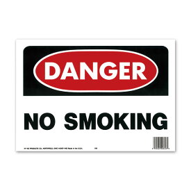 DANGER NO SMOKING (危険、禁煙) サインボード・メッセージプレート