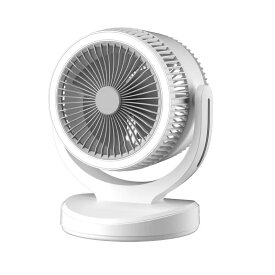卓上扇風機 360°首振り サーキュレーター 扇風機 DCモーター リモコン付き 省エネ DCファン 360度首振り 熱中症対策 おしゃれ 3D首振り 卓上扇風機