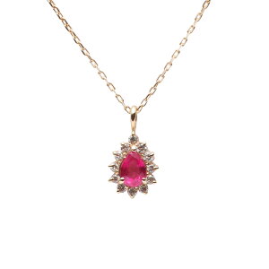 ���r�[ �l�b�N���X �_�C�������h Color Jewels �y���_���g ���r�[ K10 ���f�B�[�X 7�� �a���� DES0411CJ-14000000 ���[�����[�x�� Moon Label