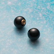 ピアス キャッチ オニキス Gemini ピアス キャッチ ブラック K18 レディース 18金 DES0500GEM36C00000 ム…