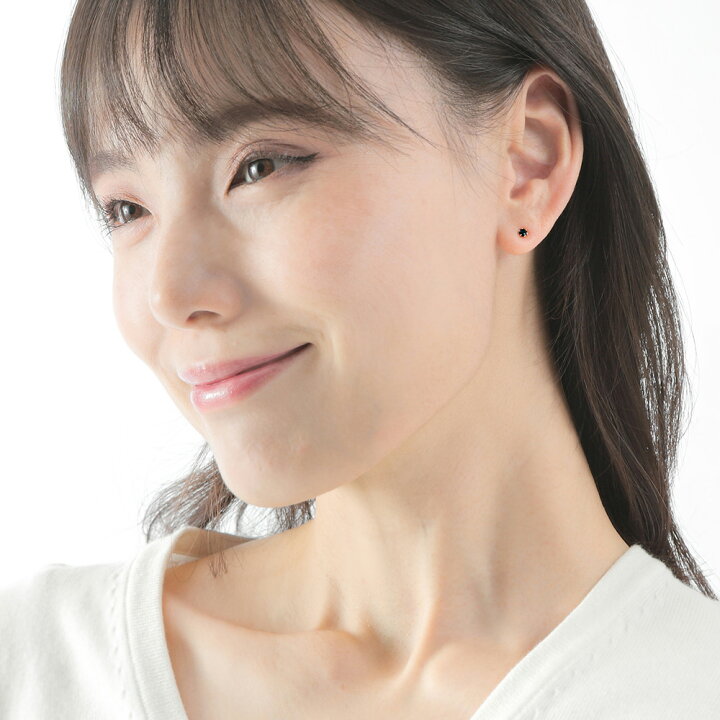 楽天市場】オニキス パール ピアス あこや真珠 Gemini オニキス ピアス 