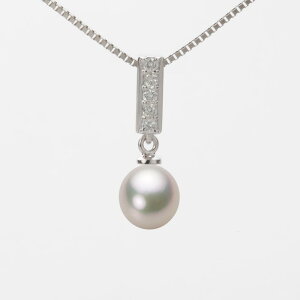 �p�[�� �l�b�N���X �ꗱ ������^�� 7.0mm �A�R�� �^�� �y���_���g K18WG �z���C�g�S�[���h 18�� ���f�B�[�X HA00070D12CW0314W0 ���[�����[�x�� Moon Label