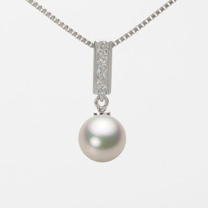 パール ペンダント トップ あこや真珠 7.5mm アコヤ 真珠 ペンダント トップ K18WG ホワイトゴールド 18金 レディース HA00075R12CW0314W0-T ムーンレーベル Moon Label