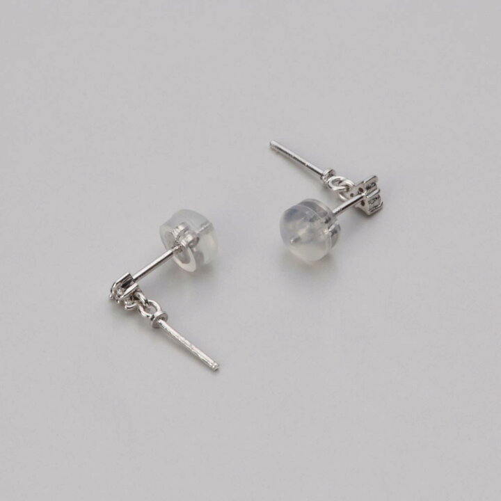 楽天市場】南洋真珠 パール ピアス 10mm 白蝶 真珠 ピアス K18WG 