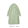 LENO リノ PIN TUCK DRESS ピンタックドレス シャツ ワンピース ドレス