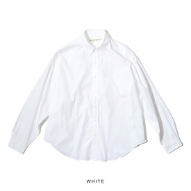 【23日19:00迄 20％OFFクーポン対象】Shinzone シンゾーン ダディシャツ シャツ ボタンダウン DADDY SHIRT 21AMSBL08 White ホワイト レディース