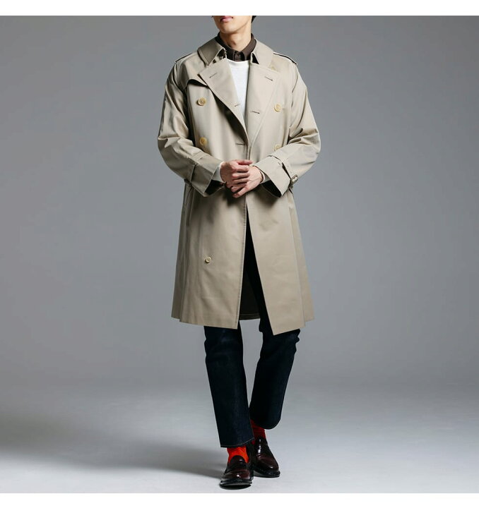 楽天市場】アナトミカ ANATOMICA トレンチコート TRENCH COAT メンズ  